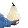 Vintage Murano glass pear lamp