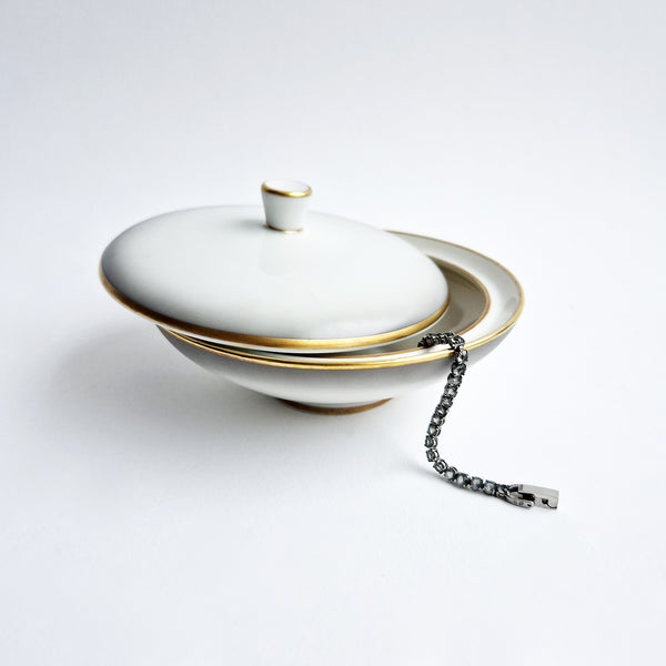 1950s 'Bettina' lidded porcelain bowl by Rosenthal