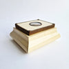 1950s Italian jewelry box with miniature portrait
