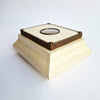 1950s Italian jewelry box with miniature portrait