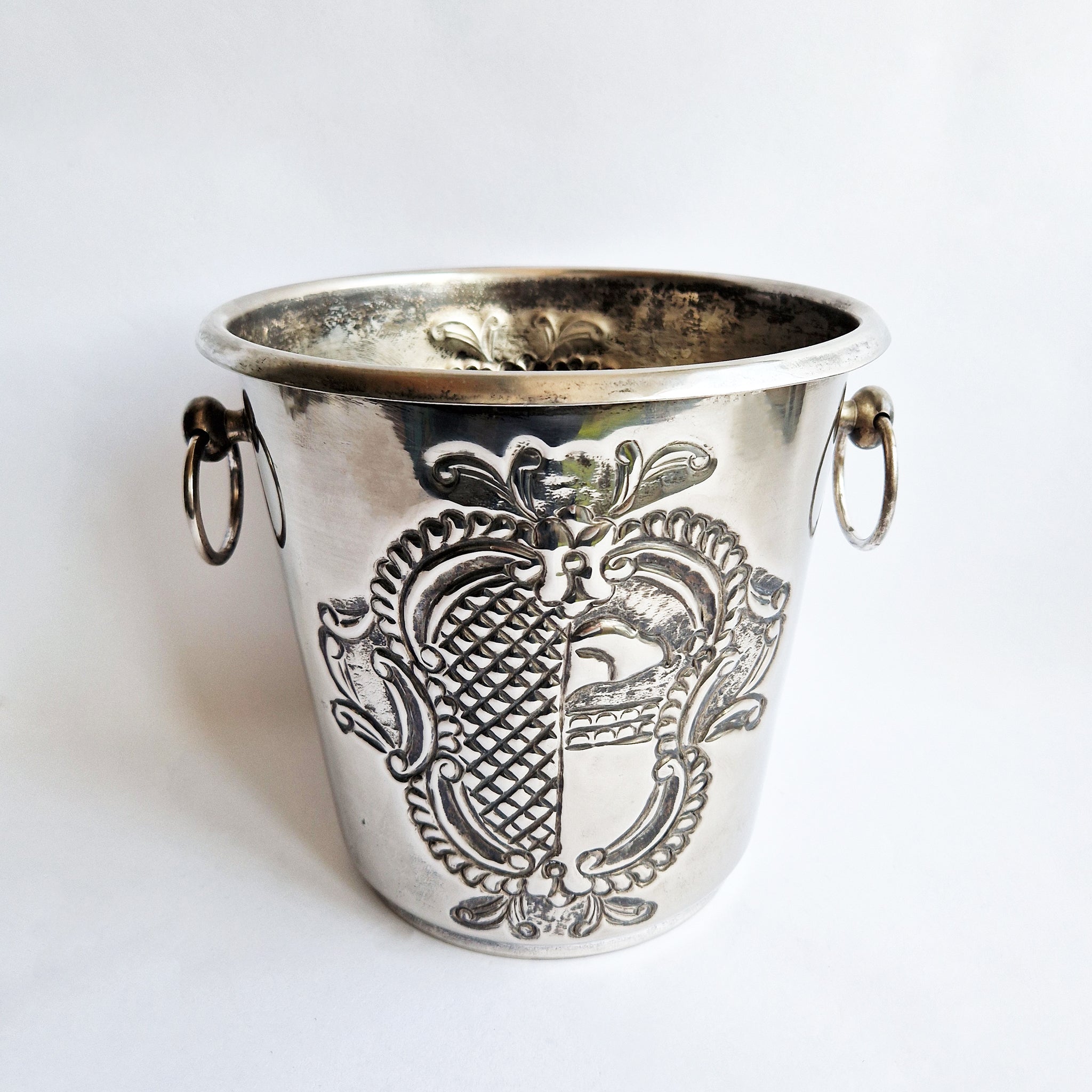 Vintage Sheffield champagne/wine cooler
