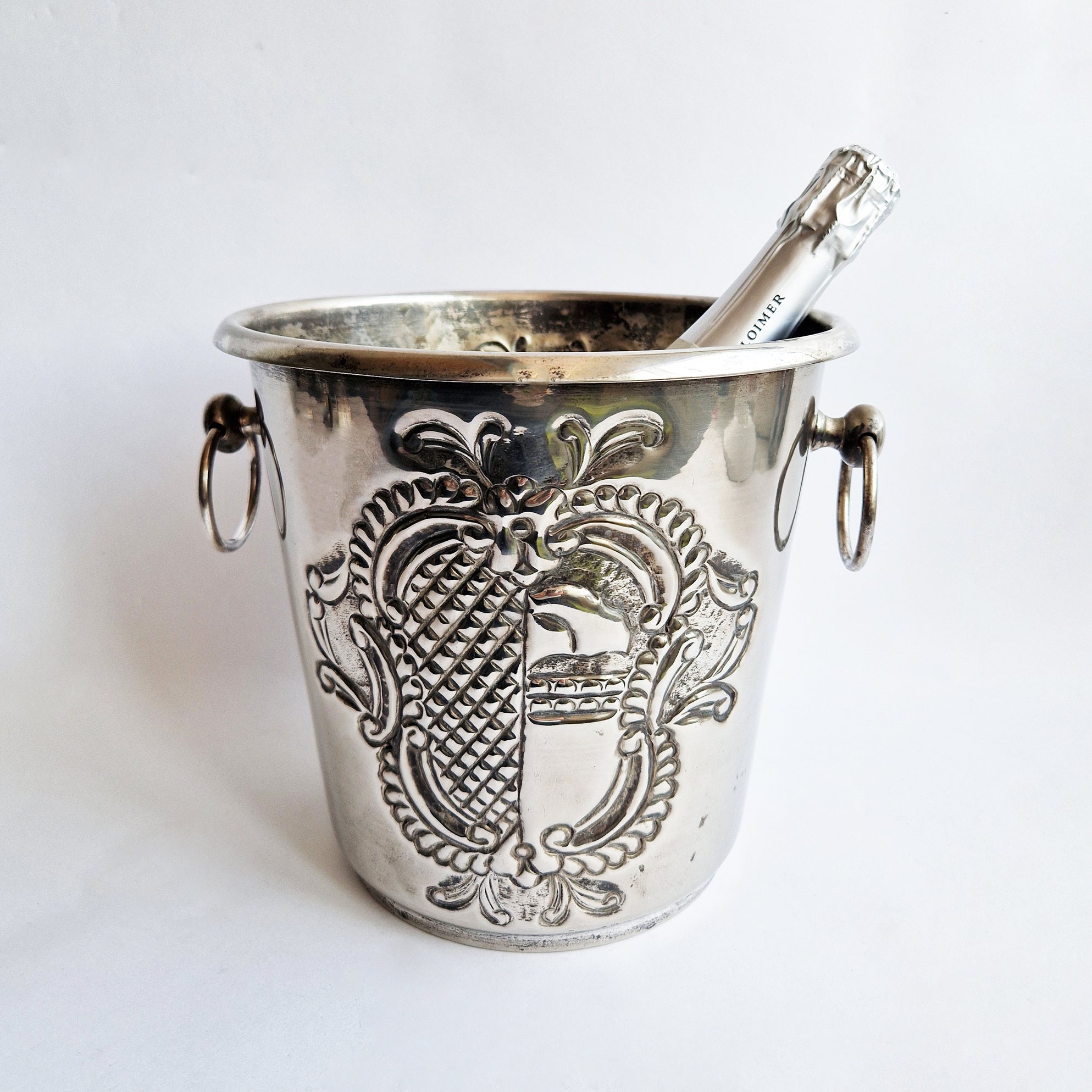 Vintage Sheffield champagne/wine cooler