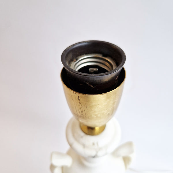 1960s Italian alabaster table lamp