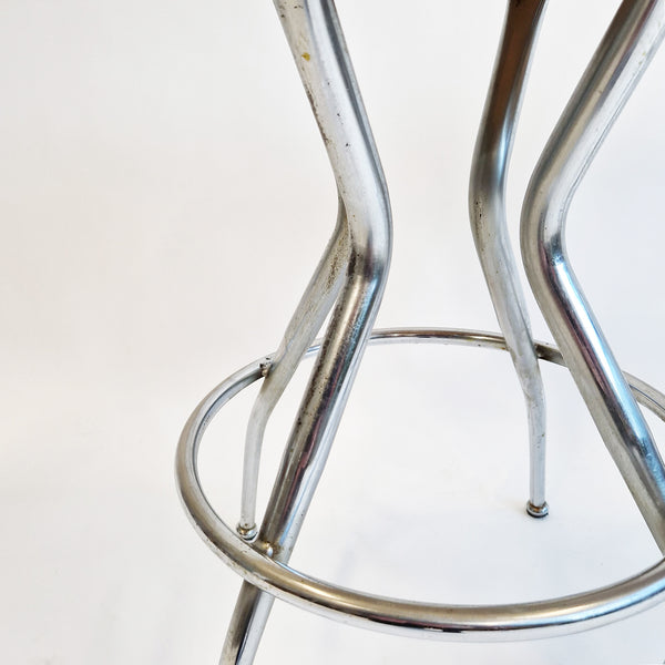 1960s Italian chrome stools