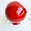 1960s red globe lamp by Reggiani