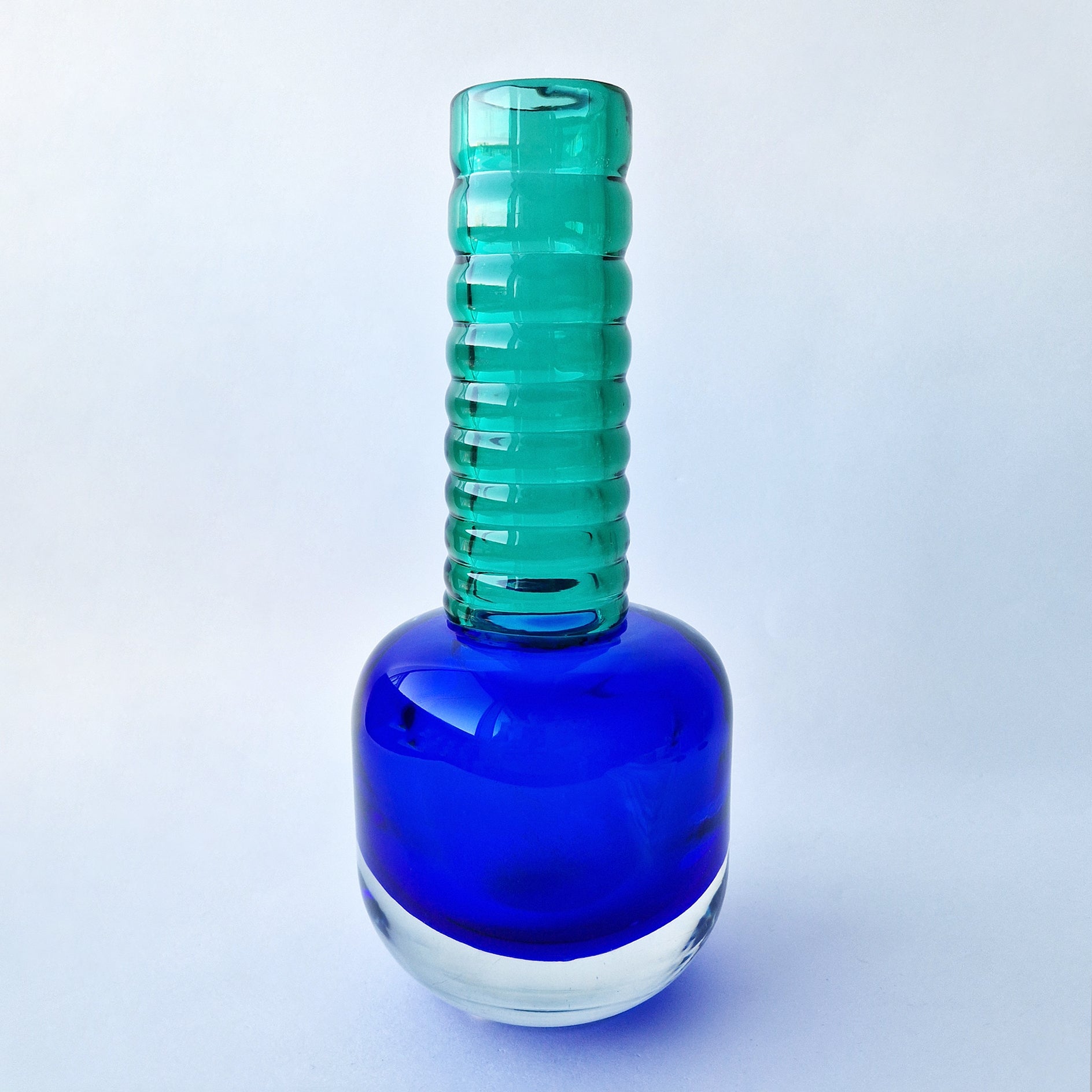 1964 Murano vase by Mario Pinzoni for Seguso Vetri d'Arte