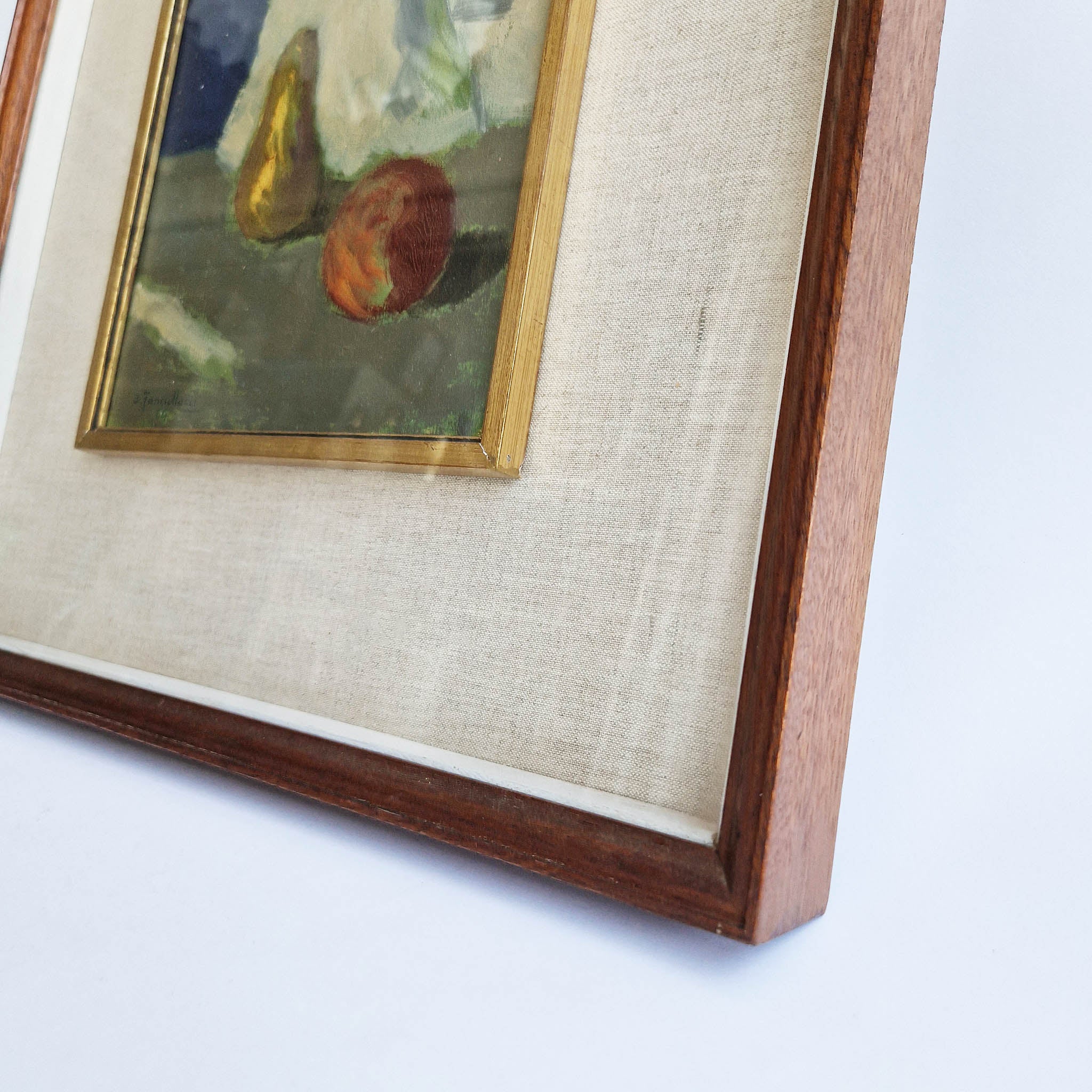 Mid-century still life oil painting by Diego Fanciullacci