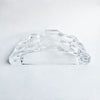 1970s large French crystal ashtray by Sèvres