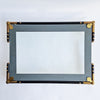 1970s Italian brass and glass tray