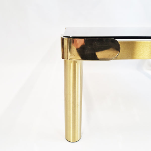 1970s Italian brass coffee table