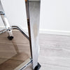 1970s Italian chrome and glass bar cart