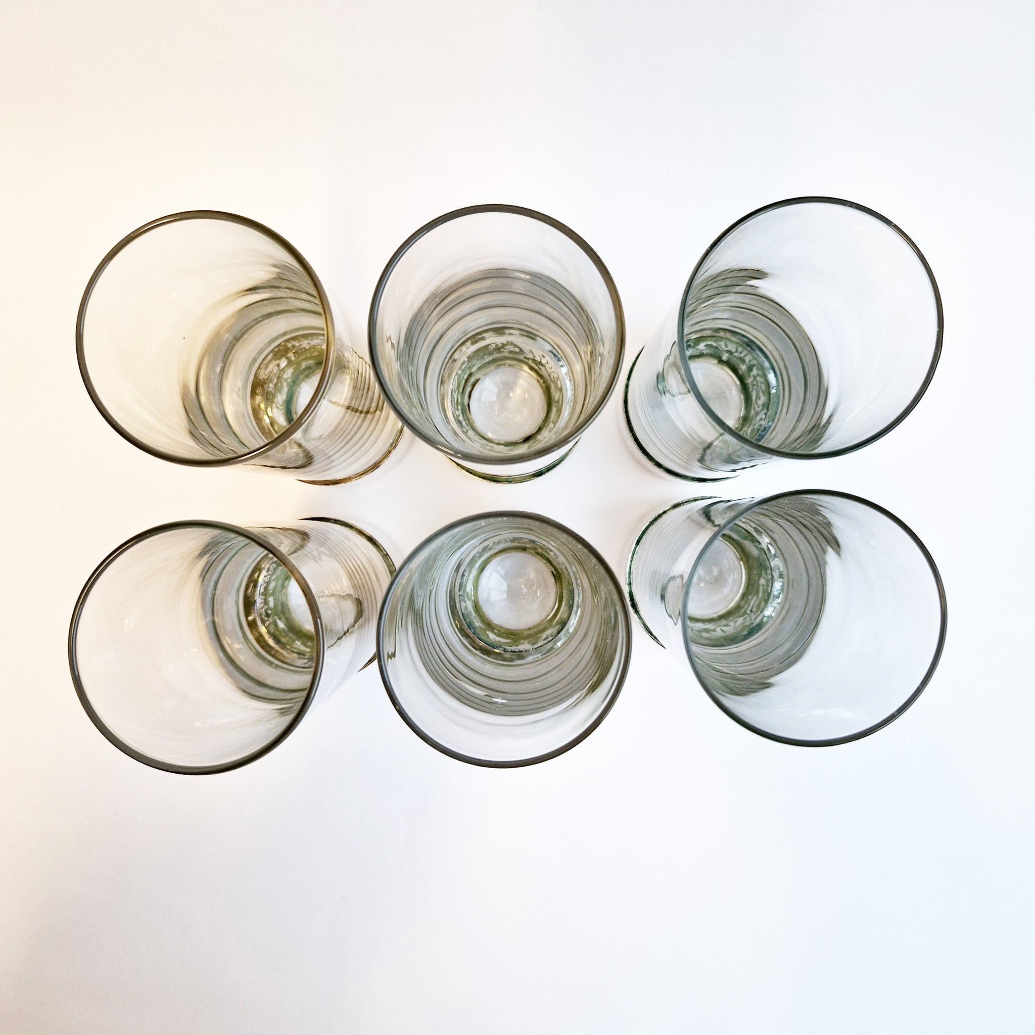 1970s Italian long drink glasses (set of 6)