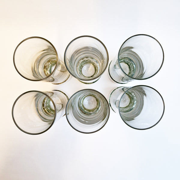 1970s Italian long drink glasses (set of 6)