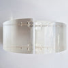 1970s Italian lucite bookend pair