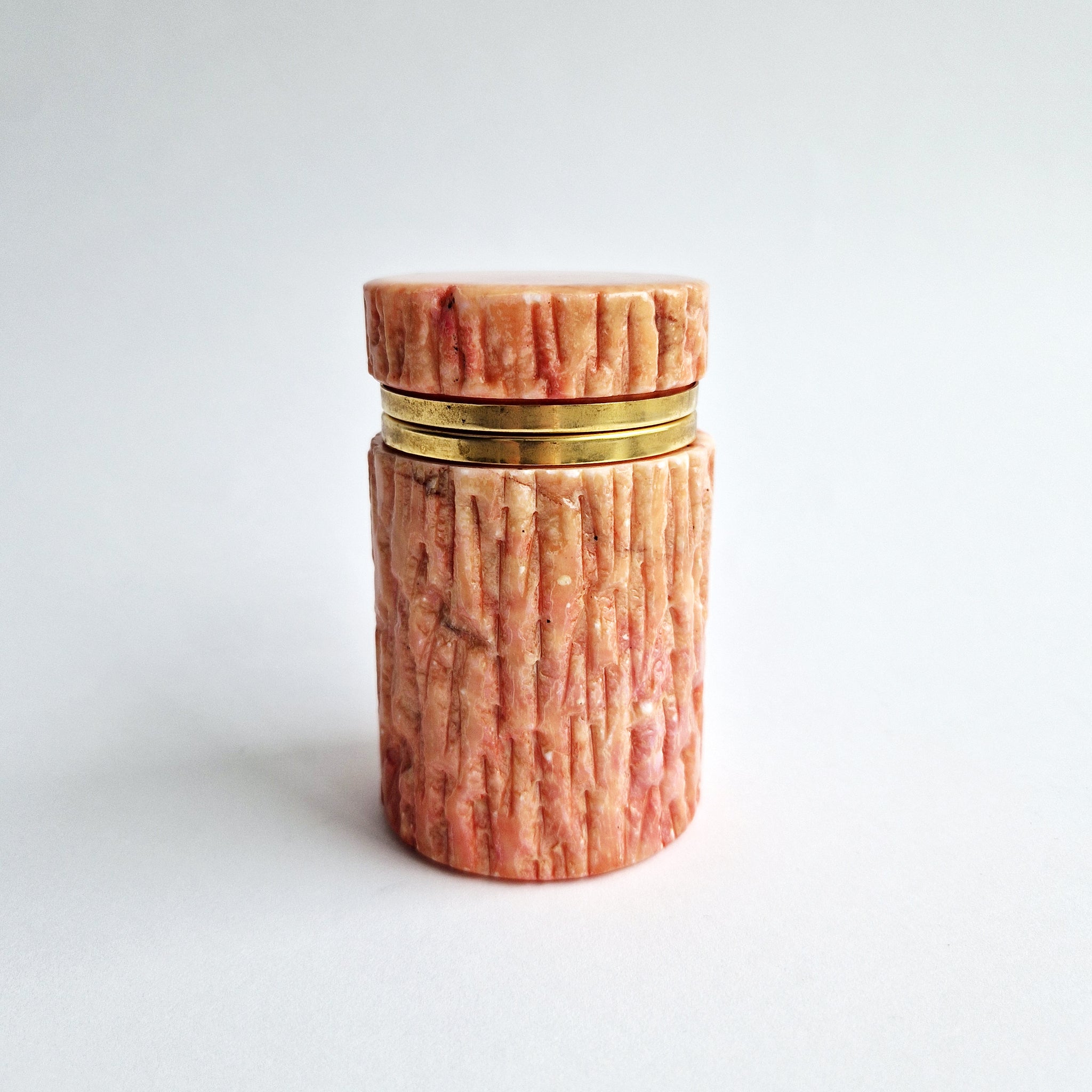 1970s Italian alabaster trinket box