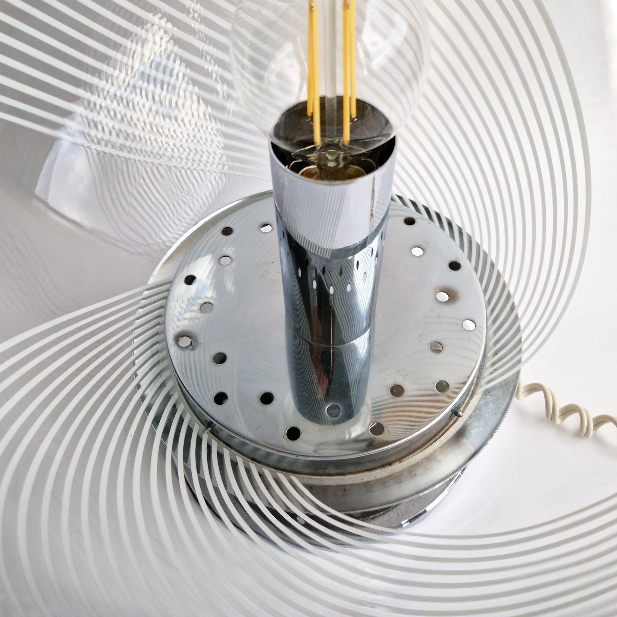 1970s Murano table lamp by Lino Tagliapietra
