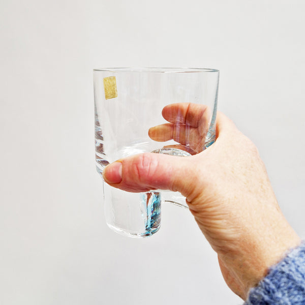 1970s crystal cocktail glass set by Cristallerie Antonio Imperatore (4)