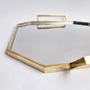 1970s Italian large brass tray by Gottinghen