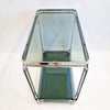 1970s chrome serving trolley by Allegri Parma