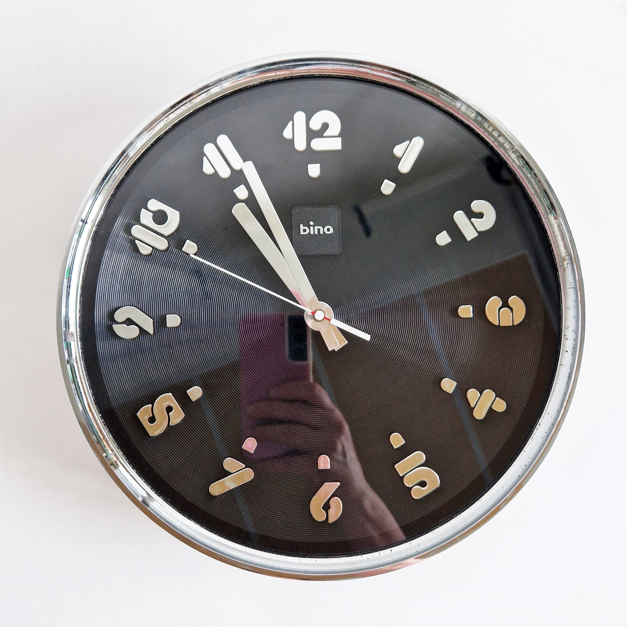 1970s wall clock by Bino