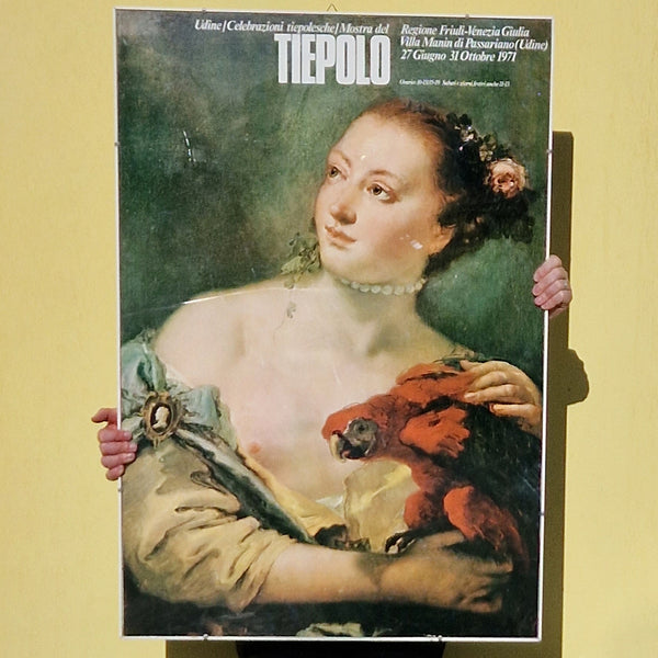 1971 poster of a Giovanni Battista Tiepolo exhibition