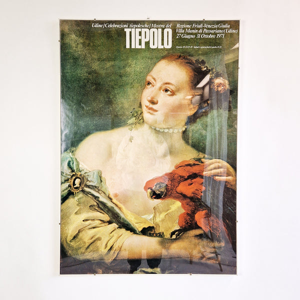 1971 poster of a Giovanni Battista Tiepolo exhibition