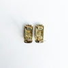 1980s Italian clip-on enamel earrings