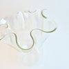 1980s Italian iridescent glass vase
