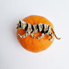 Vintage tiger brooch