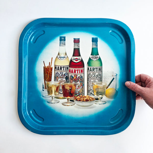 Vintage Martini advertising tray