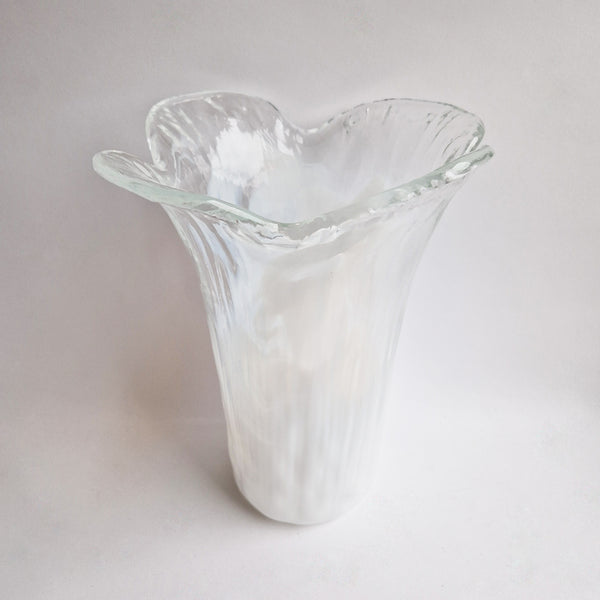 1980s Murano glass vase by La Murrina