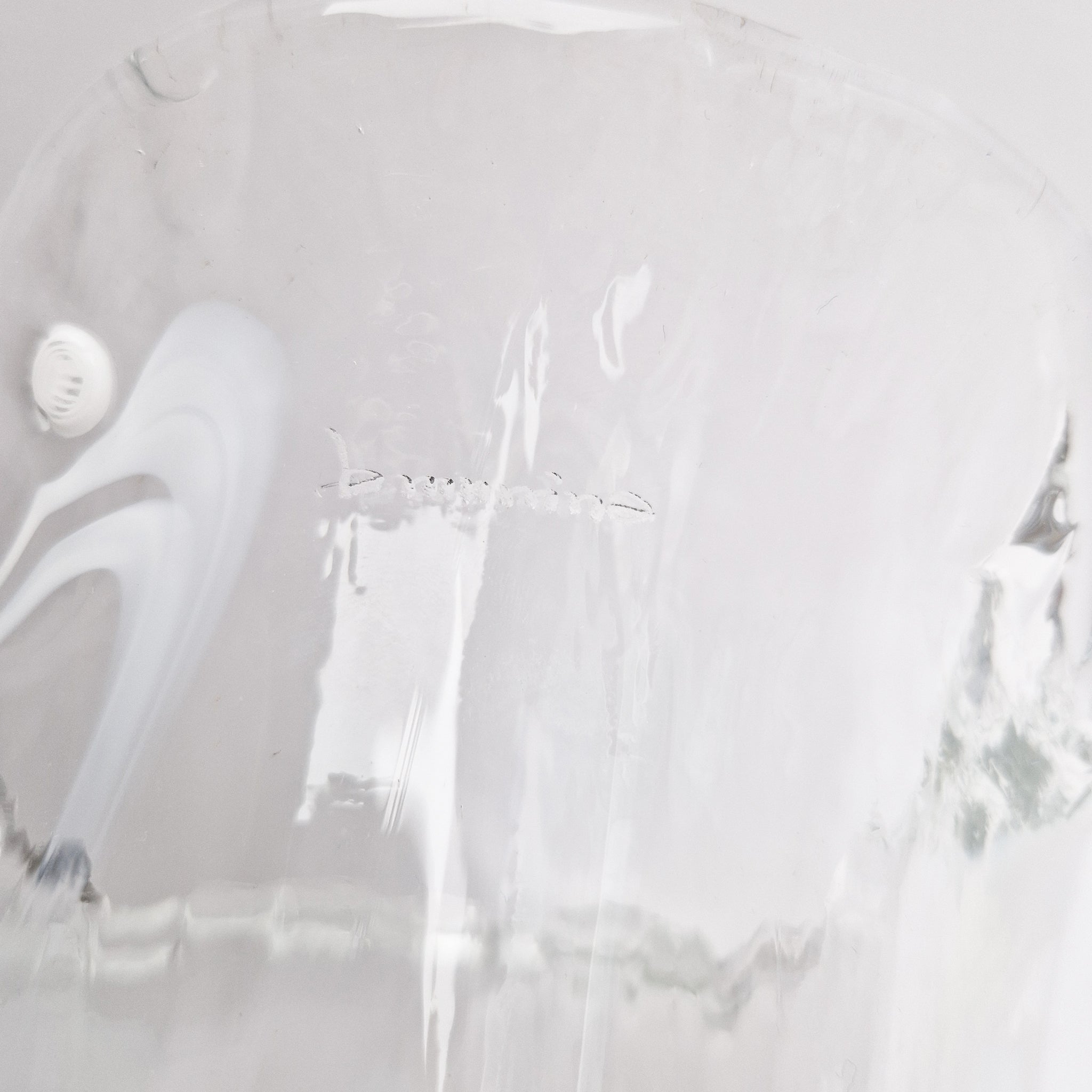 1980s Murano glass vase by La Murrina