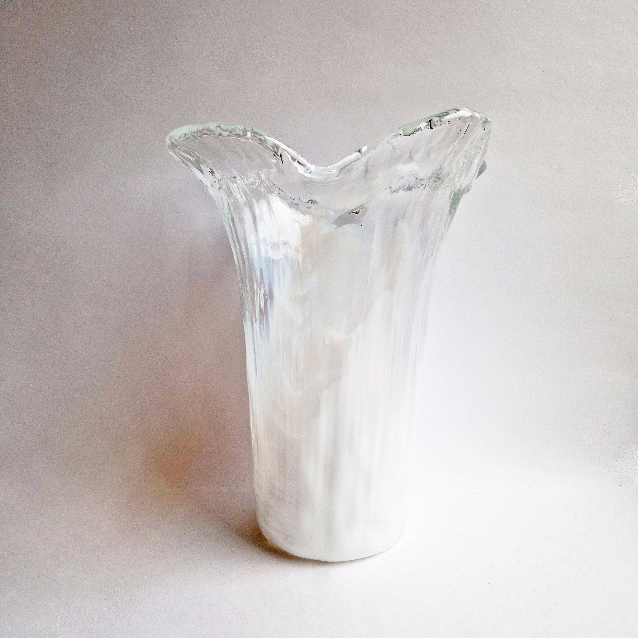 1980s Murano glass vase by La Murrina