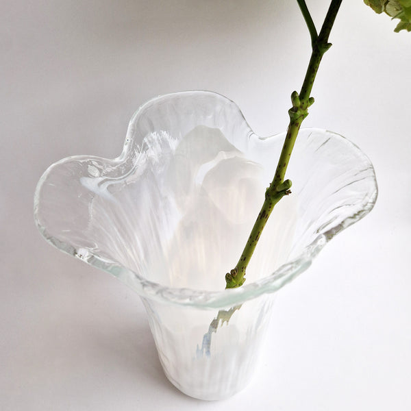 1980s Murano glass vase by La Murrina