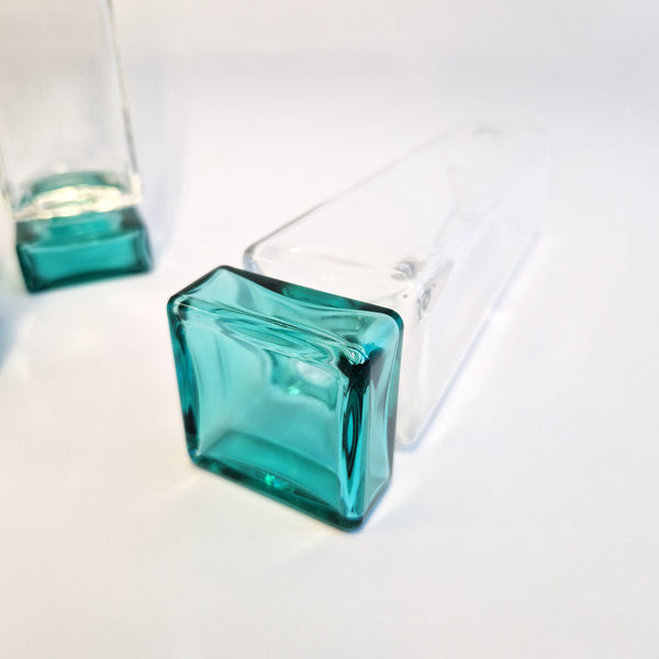 1980s champagne glasses by Luigi Bormioli (set of 6)