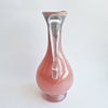 1980s pink glass vase by Jerzy Słuczan-Orkusz