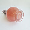 1980s pink glass vase by Jerzy Słuczan-Orkusz