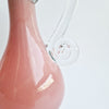 1980s pink glass vase by Jerzy Słuczan-Orkusz
