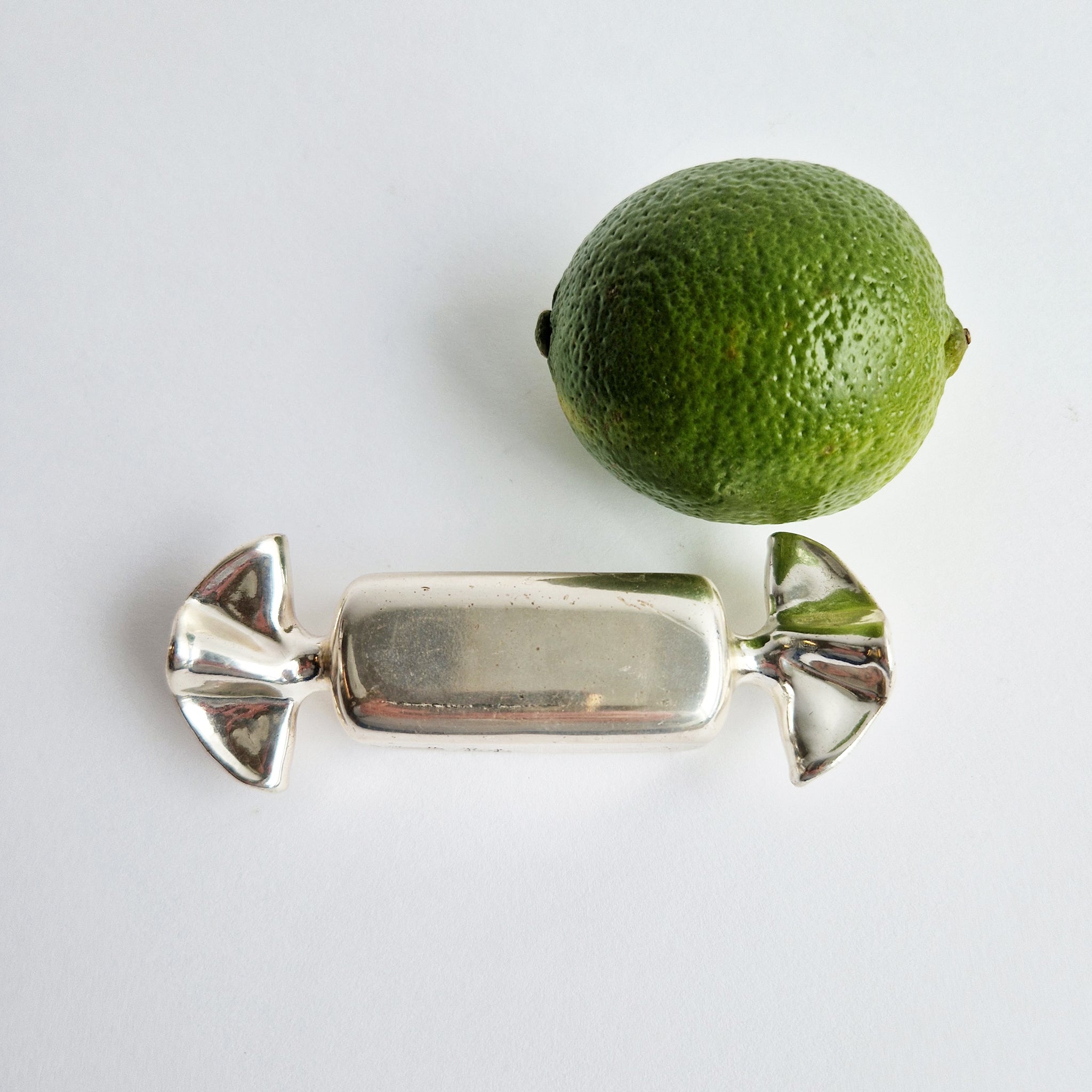 1980s silver-plated candy by Marcello Giorgio