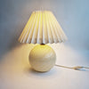 1980s Murano yellow ball table lamp by Da Vinci