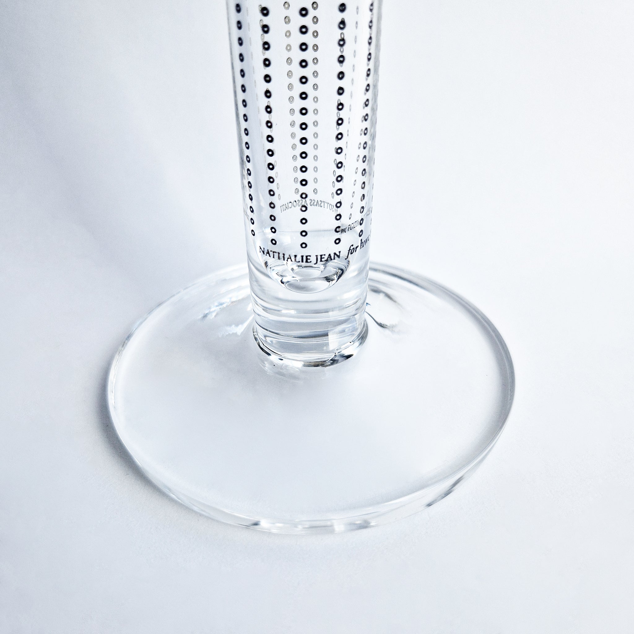 1990s dotted vase by Sottsass Associati for Egizia