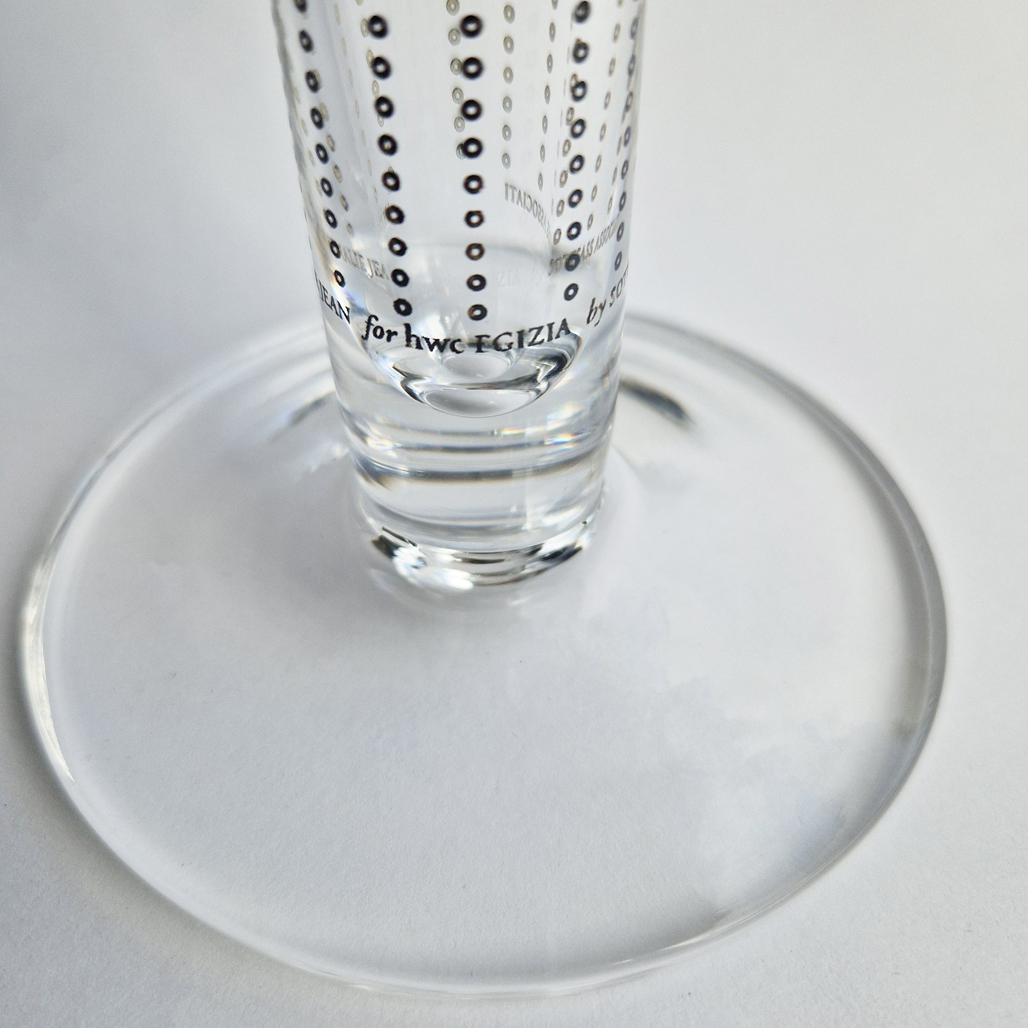 1990s dotted vase by Sottsass Associati for Egizia