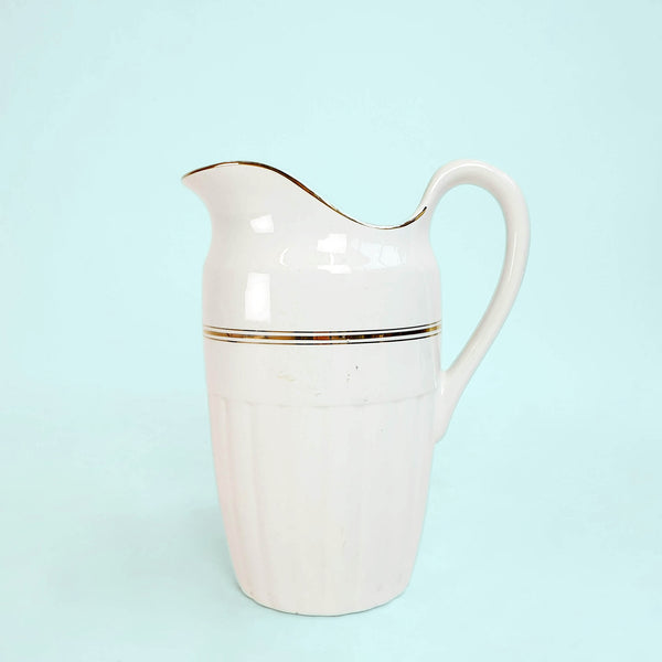 Large mid-century Italian porcelain jug