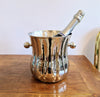 Vintage Italian silver plated wine cooler