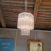 Vintage Murano tube chandelier
