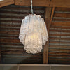 Vintage Murano tube chandelier