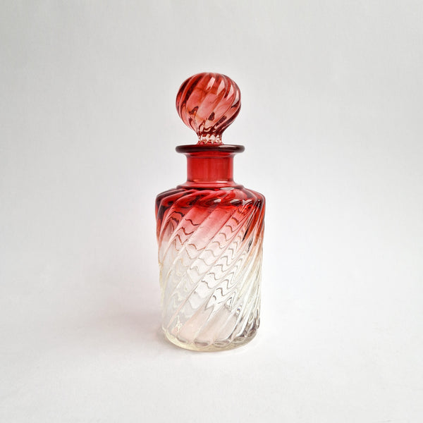 Antique Baccarat crystal toiletry decanter