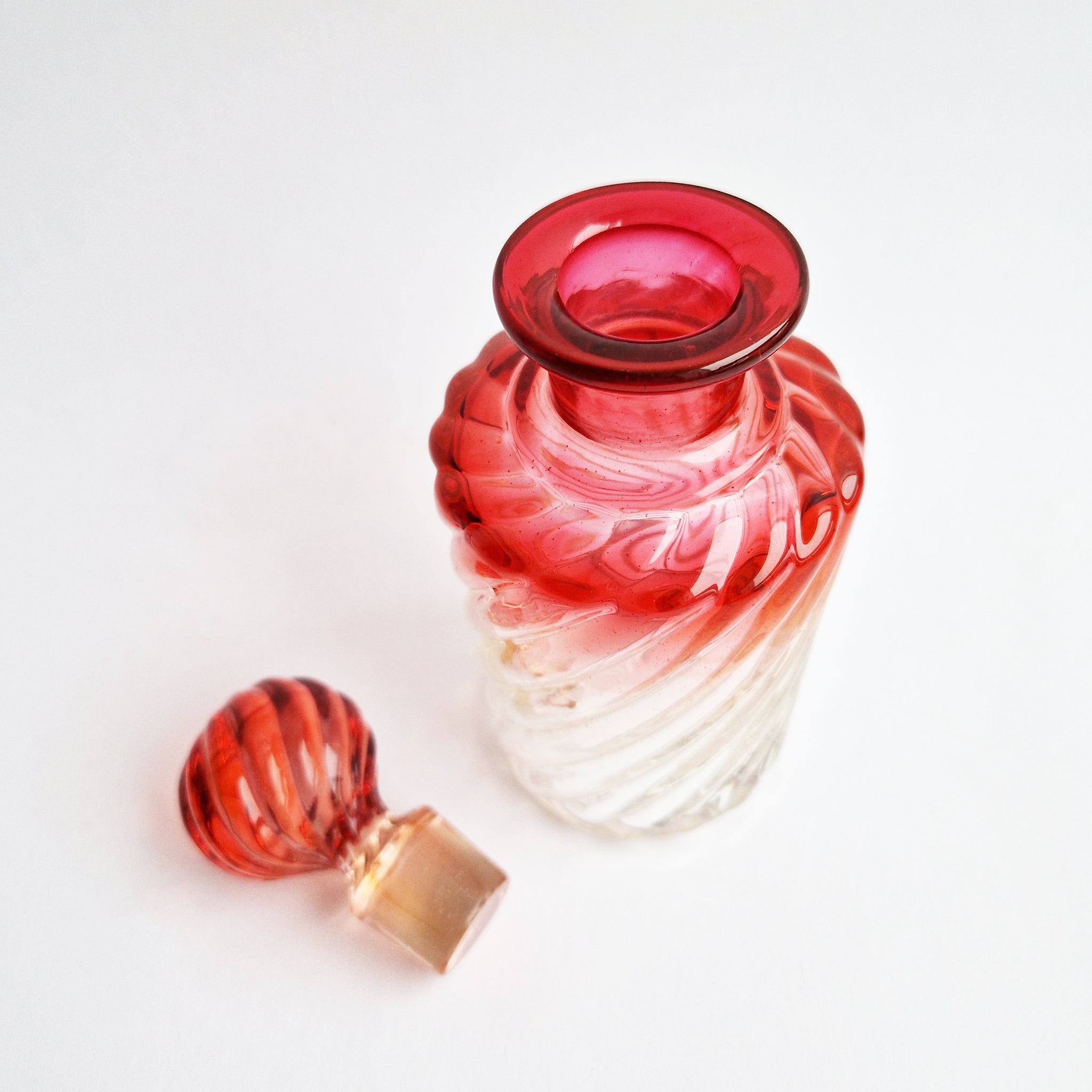 Antique Baccarat crystal toiletry decanter