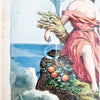 Antique Italian print of Sicily