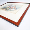 Antique Italian print of the Roman gods Vulcan and Venus